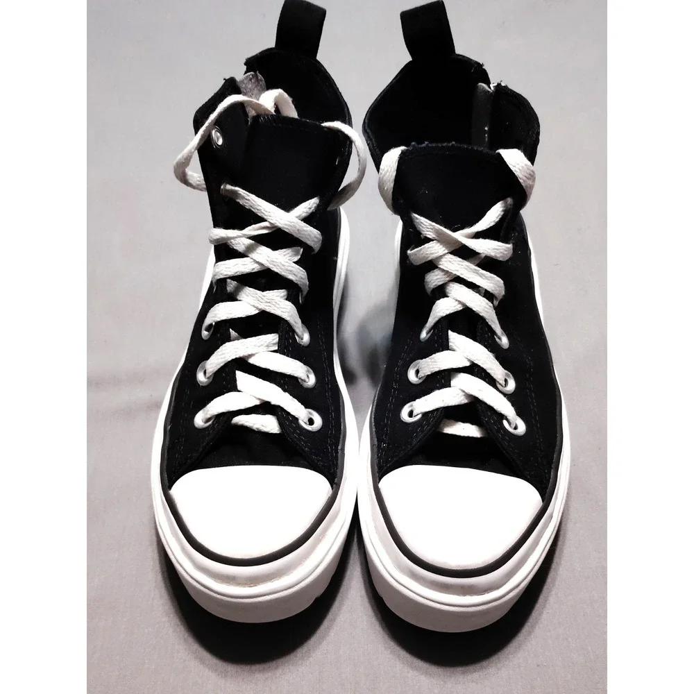 CONVERSE Chuck Taylor Kids 3.5 Hi Lugged Canvas All Star High Top Sneakers Skate